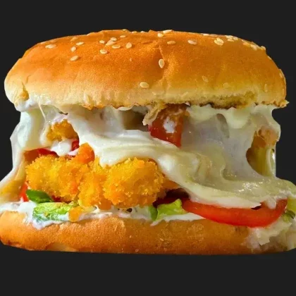 Чикен бургер двойной