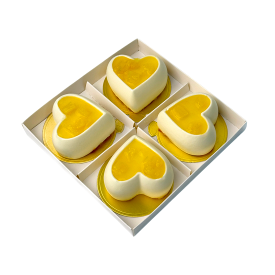 Десерт "Ананасовый мускейк" количество - 4 шт.