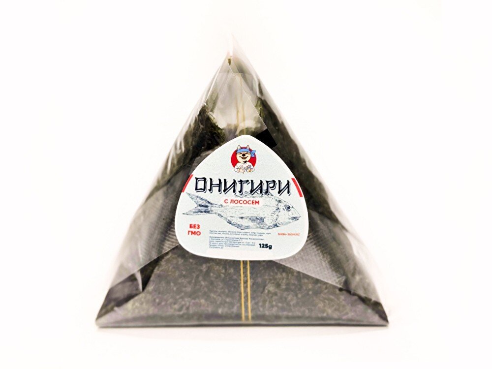 Онигири с лососем