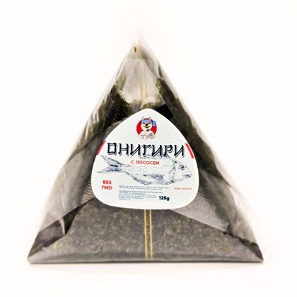 Онигири с лососем