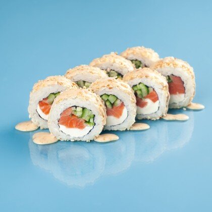 Аляска с лососем