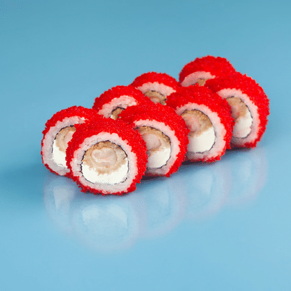 Калифорния с креветкой темпура