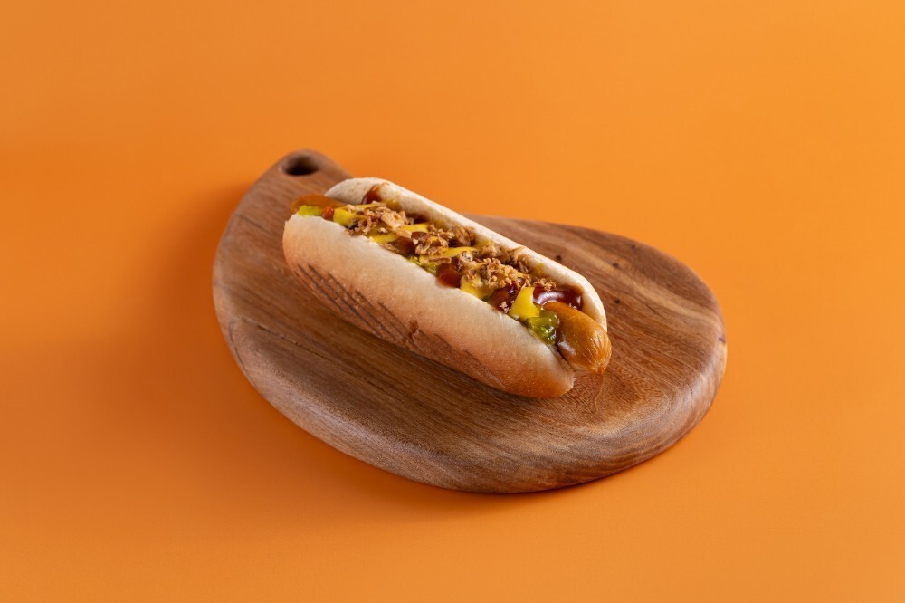 Гриль дог куриный с сыром Mr Grill