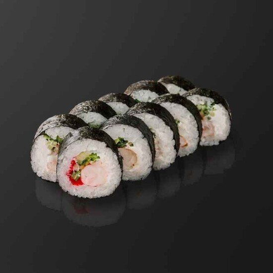 Закрытый с креветкой 10 шт