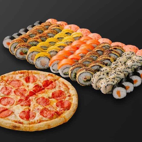 Большая компания 70шт +  пицца