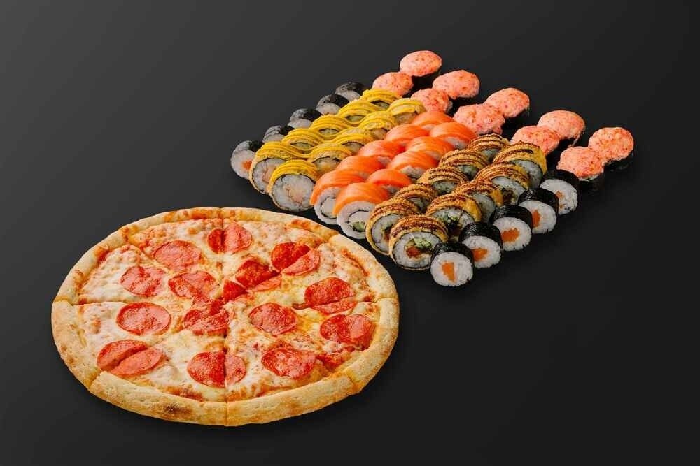 Большая радость 50шт +  пицца