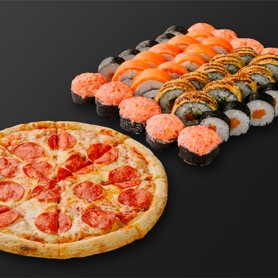 Друзья в сборе 40шт + пицца