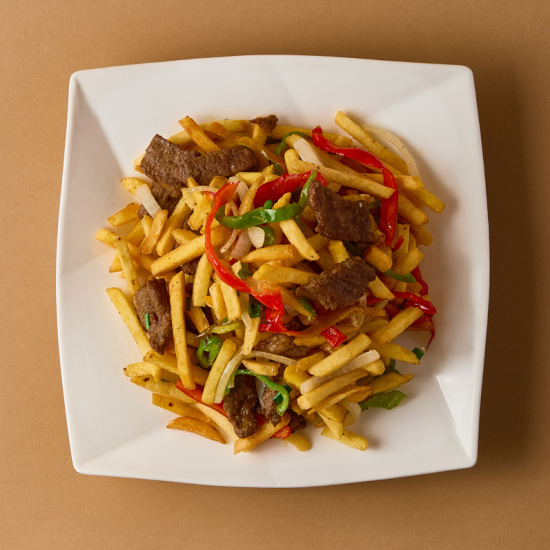 Фри с мясом