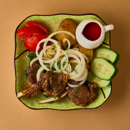 Казан кабоб из баранины