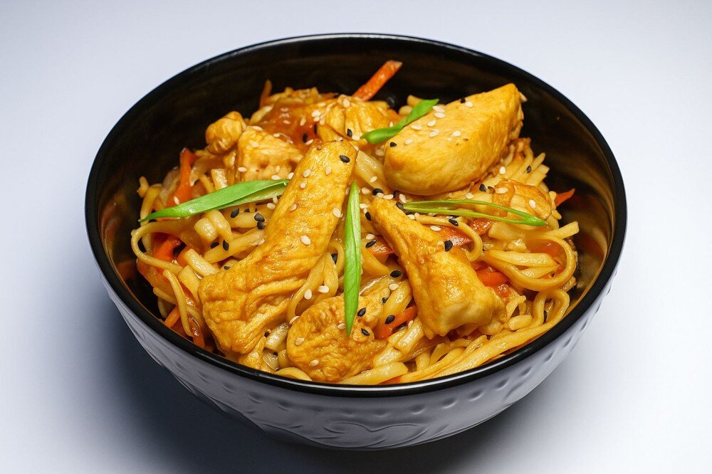 WOK c курицей