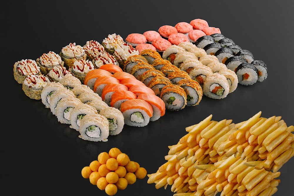 Сет Бронза (70 штук + 3 закуски)