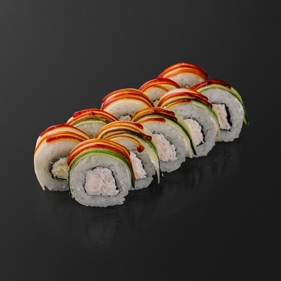 Нежный краб терияки