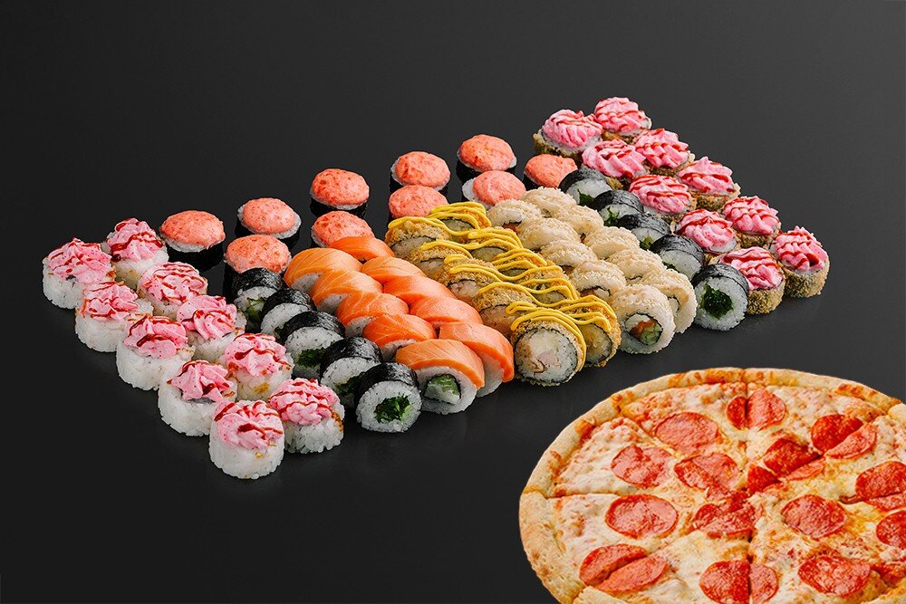 Сет Павлодар (70 шт. + пицца)