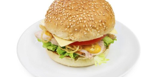 Бургер гриль с курицей