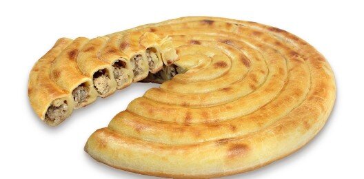 Пирог особый с грибами