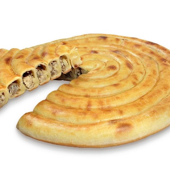 Пирог особый с грибами