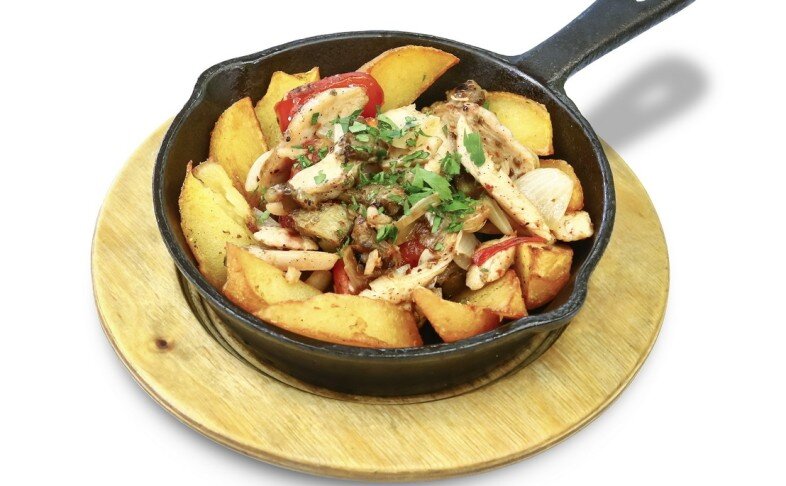 Курица "Жаровня" с картофелем