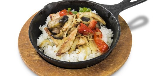 Курица "Жаровня" с рисом