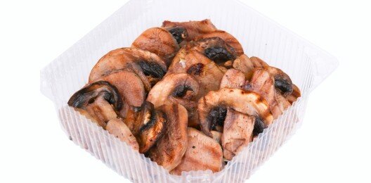 Язык на гриле с грибами (350 г)