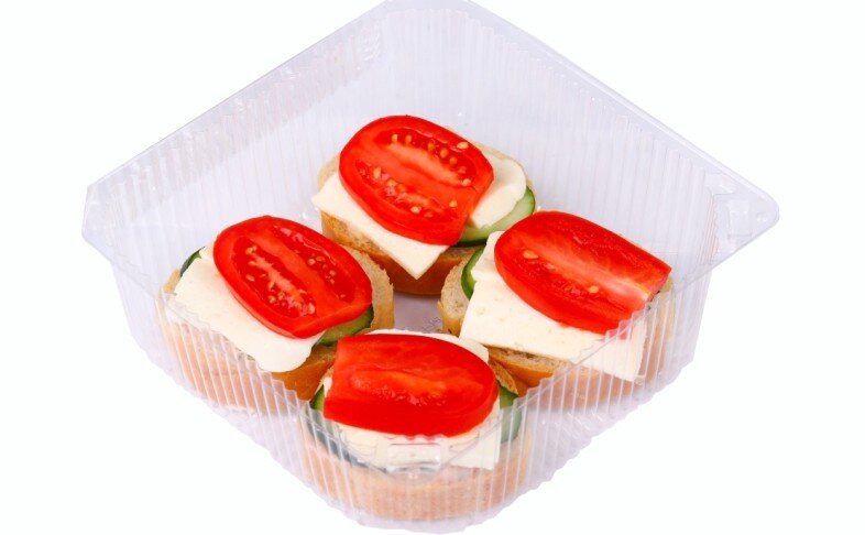 Брускетты с овощами (4 шт)