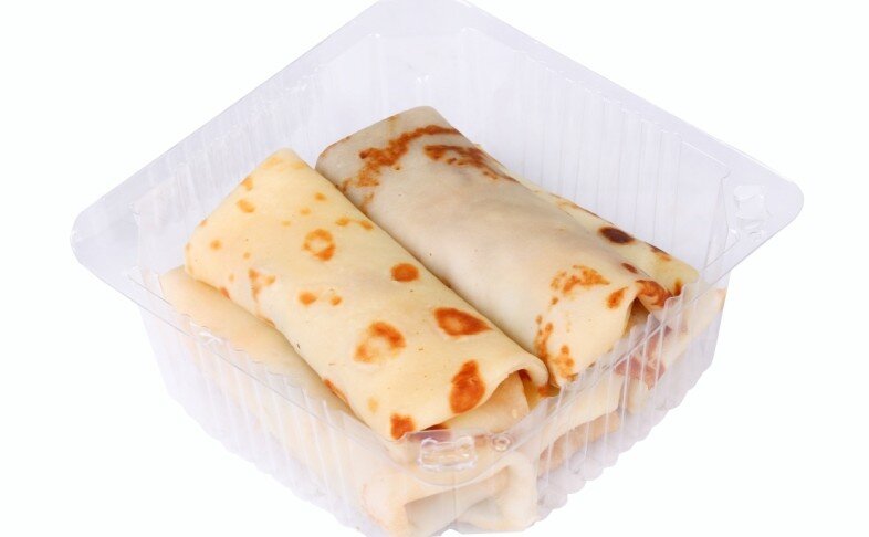 Блинчики с фаршем и рисом (5 шт)