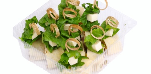 Канапе с блином и языком (10 шт)