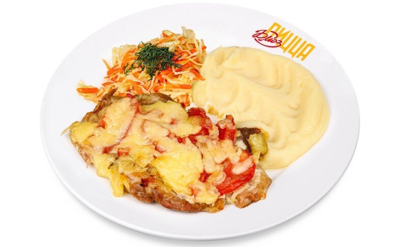 Отбивная по-французски