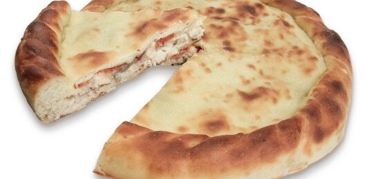 Пирог с курицей и грибами