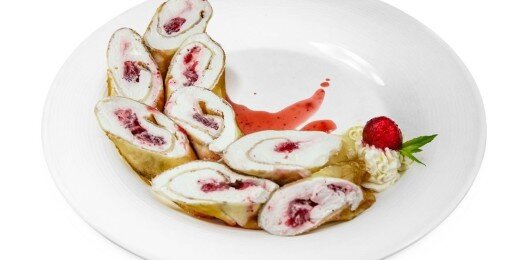 Блинчики "Клубничные"