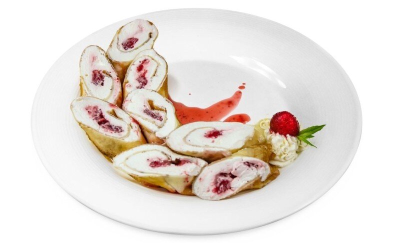 Блинчики "Клубничные"