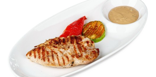 Куриное филе на решетке