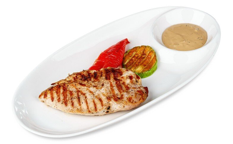 Куриное филе на решетке