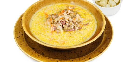 Суп чечевичный