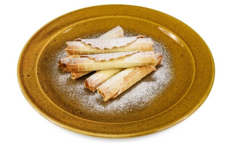 Вафельные трубочки