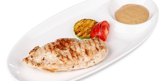 Филе индейки на решетке