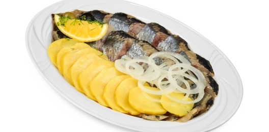 Закуска "Сельдь по-русски"