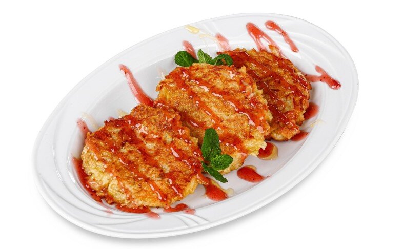 Яблочные драники