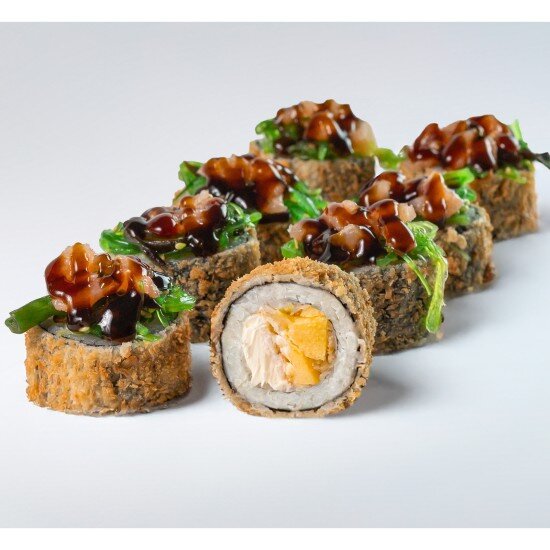 Темпура с лососем