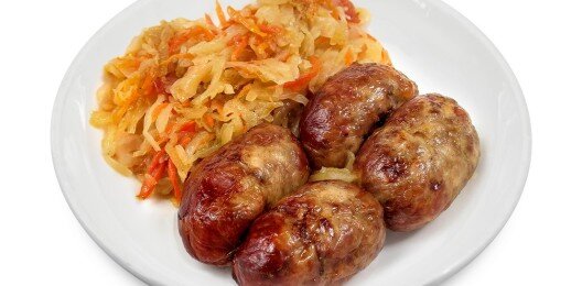 Вурст по-охотничьи