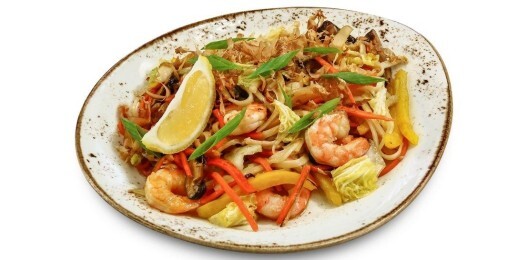 Удон с морепродуктами