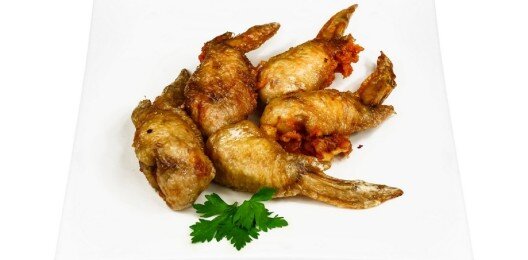 Крылышки куриные с сыром