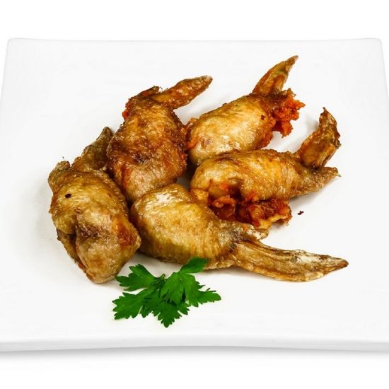 Крылышки куриные с сыром