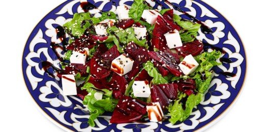 Салат "Свекла и фета"