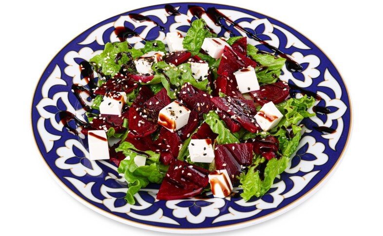 Салат "Свекла и фета"