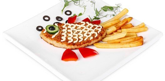 Котлета "Золотая рыбка"