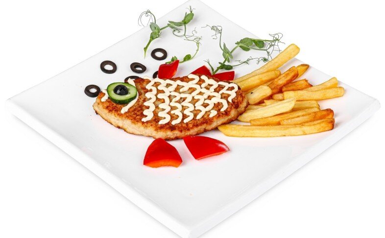 Котлета "Золотая рыбка"