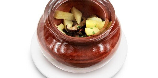 Говядина по-царски (в горшочках)