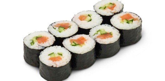 Роллы с семгой