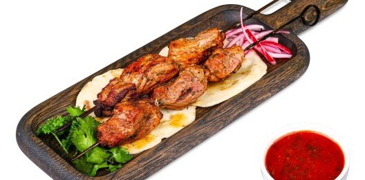 Шашлык по-грузински из утки