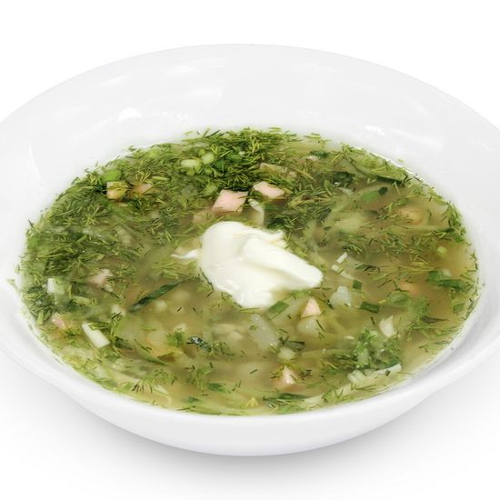 Окрошка на квасе